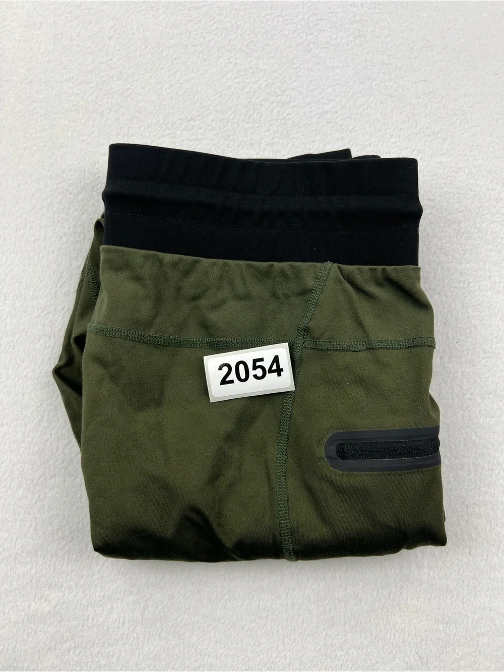 BYLT Premium Basics Elite+ Jogger Pants Mens Size M Olive Green Slim Performance